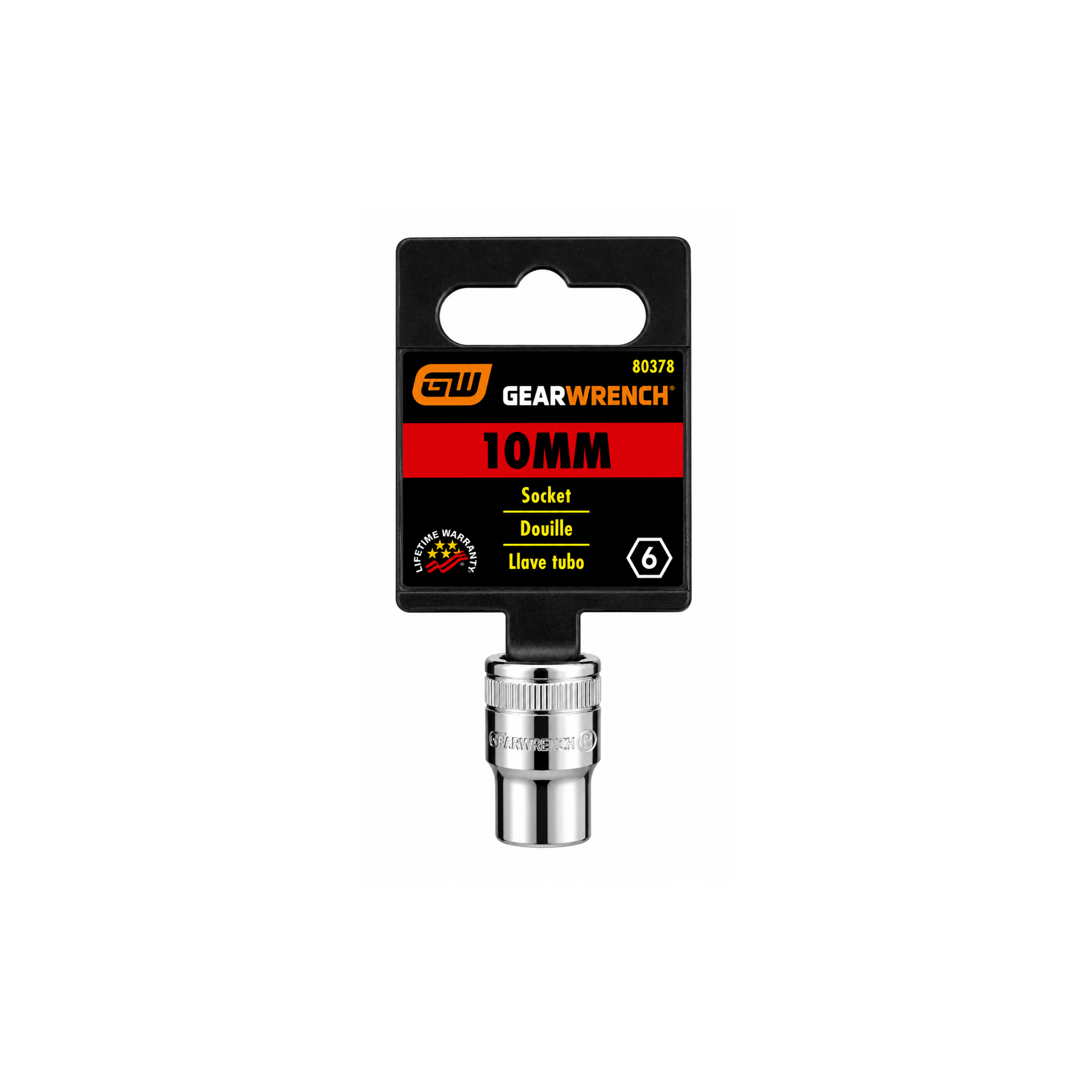 GEARWRENCH 10mm Metric Socket (Model 80378)