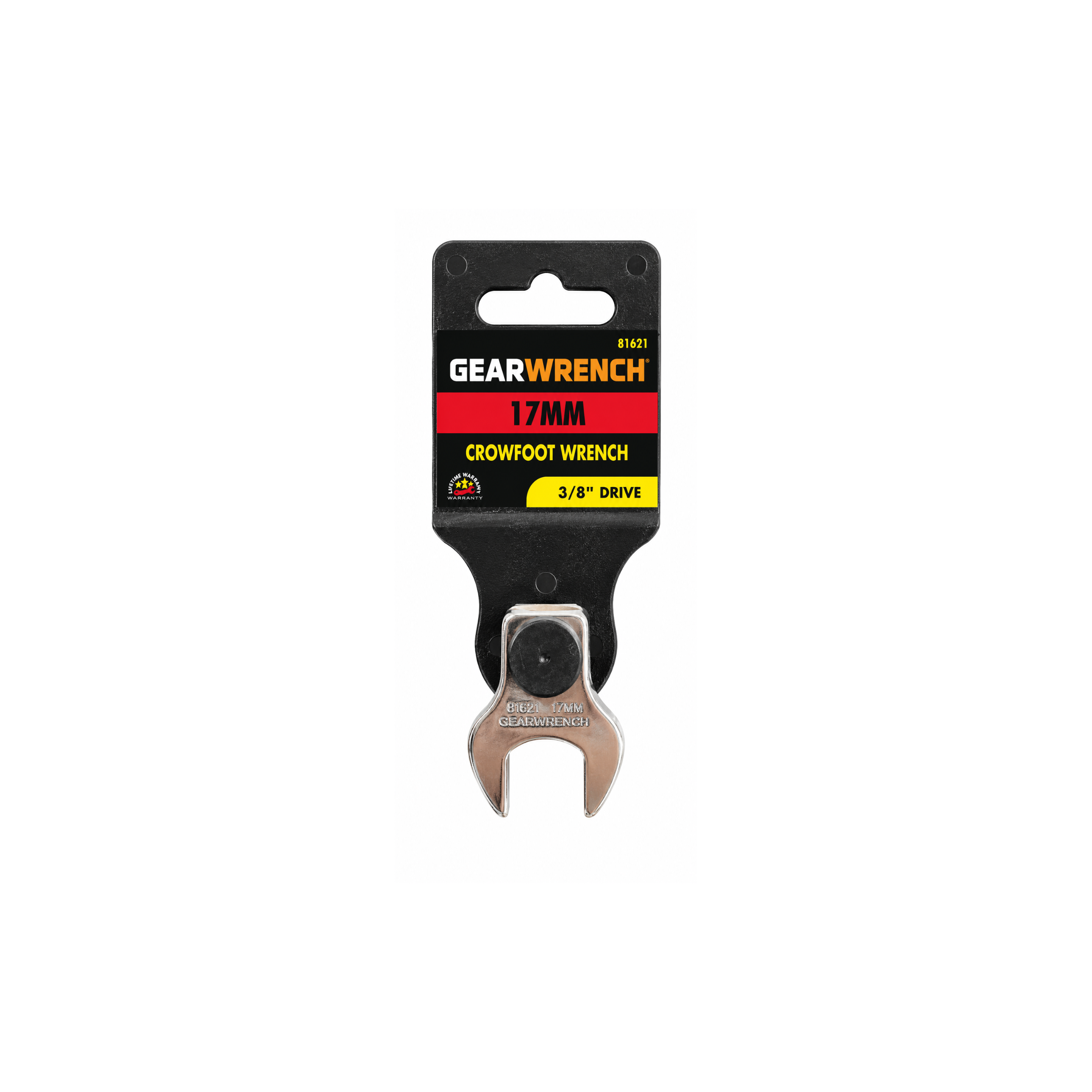 GEARWRENCH 17mm Crowfoot Wrench, 3/8" Drive (Model 81621)