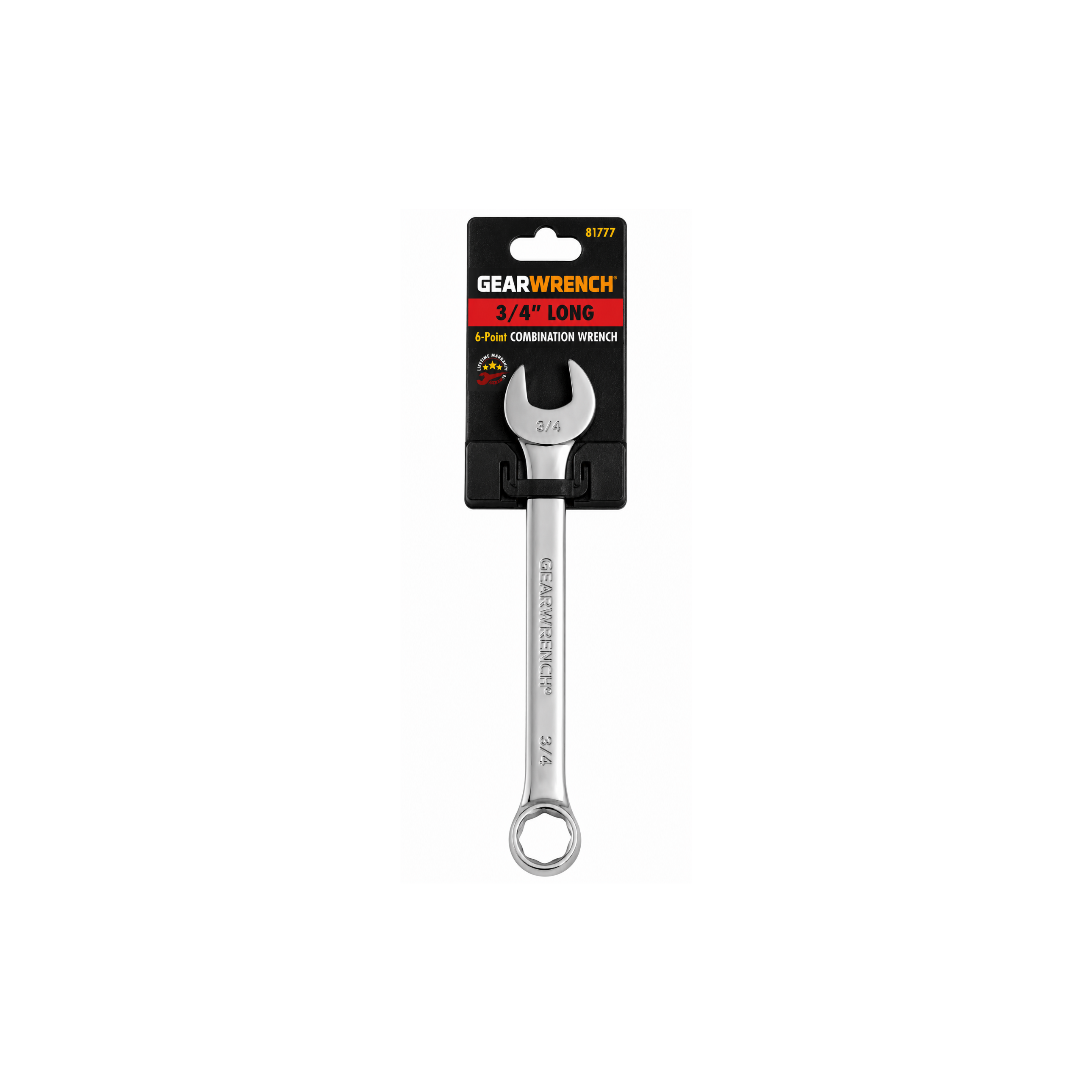 GEARWRENCH 3/4" 6-Point Long Pattern Combination Wrench (81777)