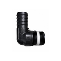 3/4 Barbed Threaded 90 degrees Male