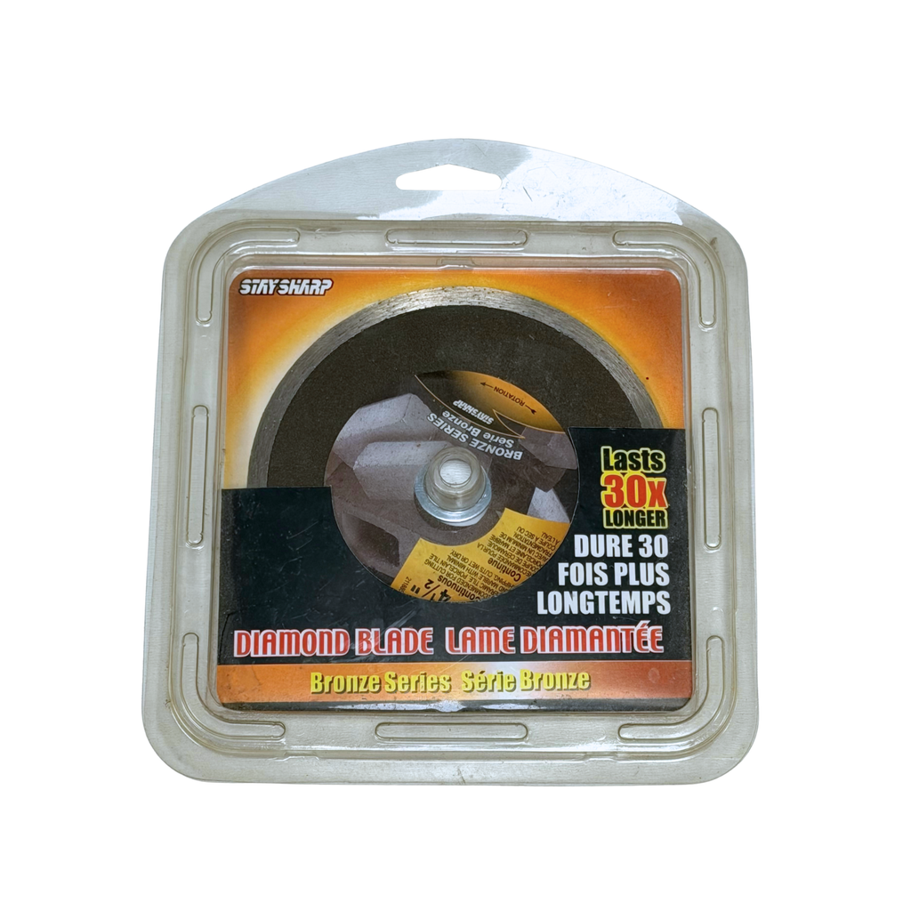 Stay Sharp Diamond Blade 4.5" Bronze