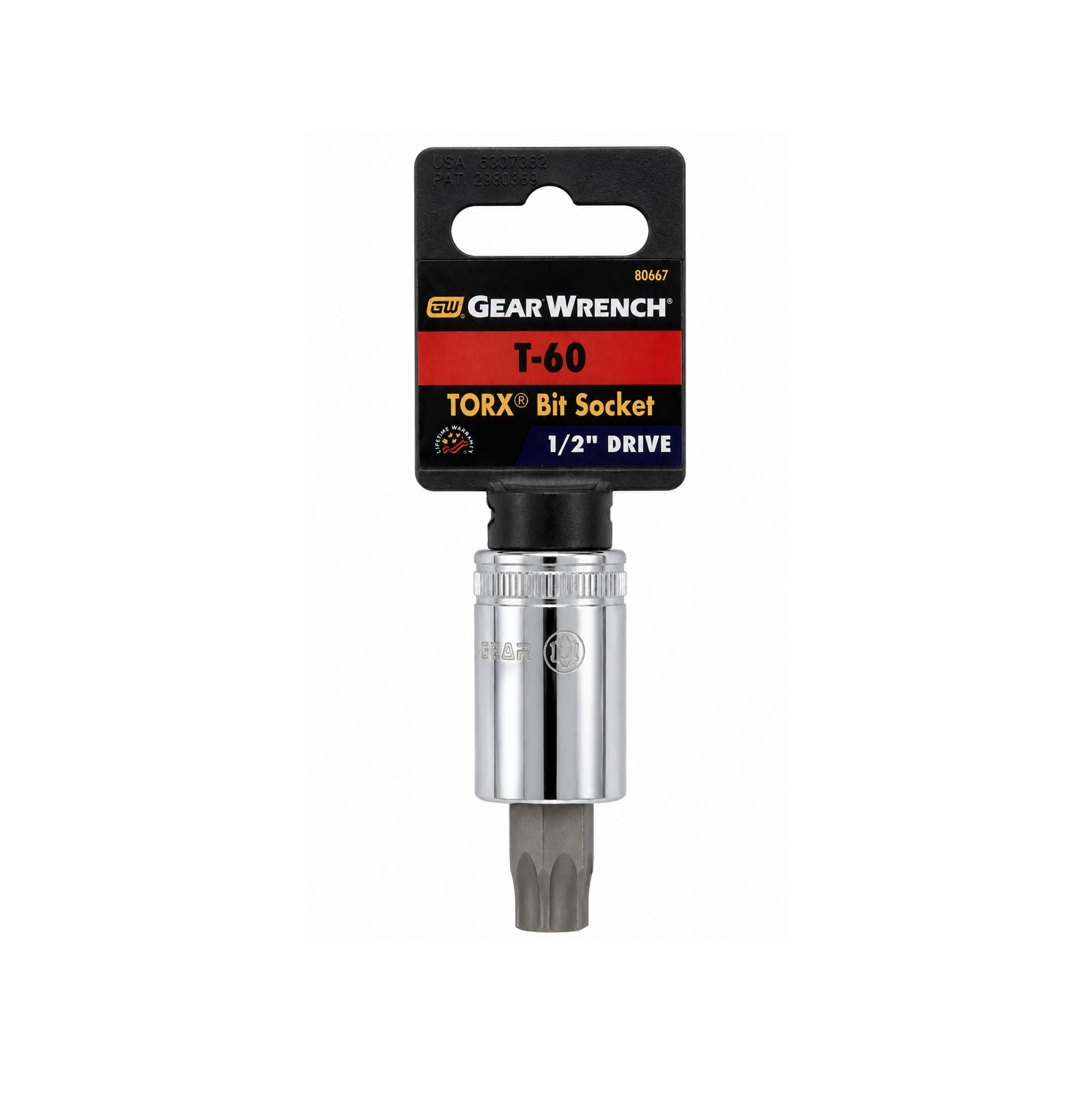 GEARWRENCH T60 TORX® Bit Socket, 1/2" Drive (Model 80667)