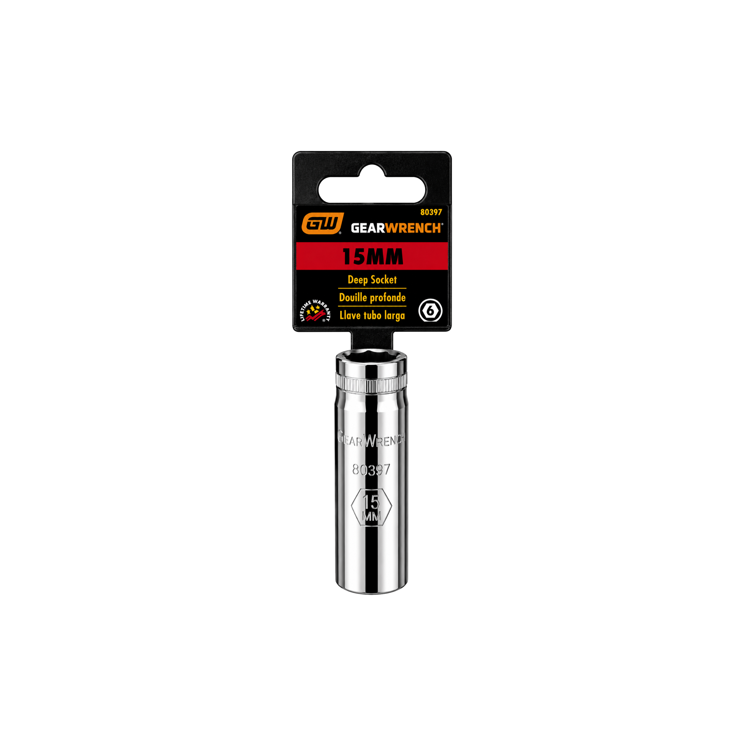 GEARWRENCH 15mm Deep Socket (Model 80397)