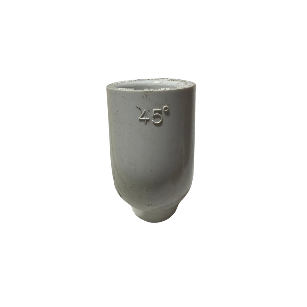 Elbow PVC 1/2" 45 Degree Sch80 White