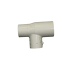 3/4" X 1/2" X 1/2" White PVC SCH 40