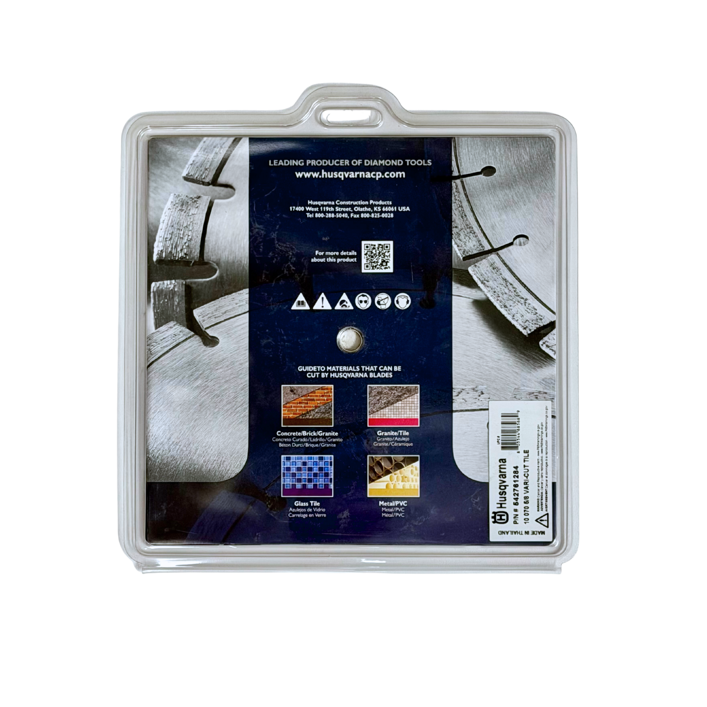 Husqvarna VARI-CUT TILE Silver 10"
