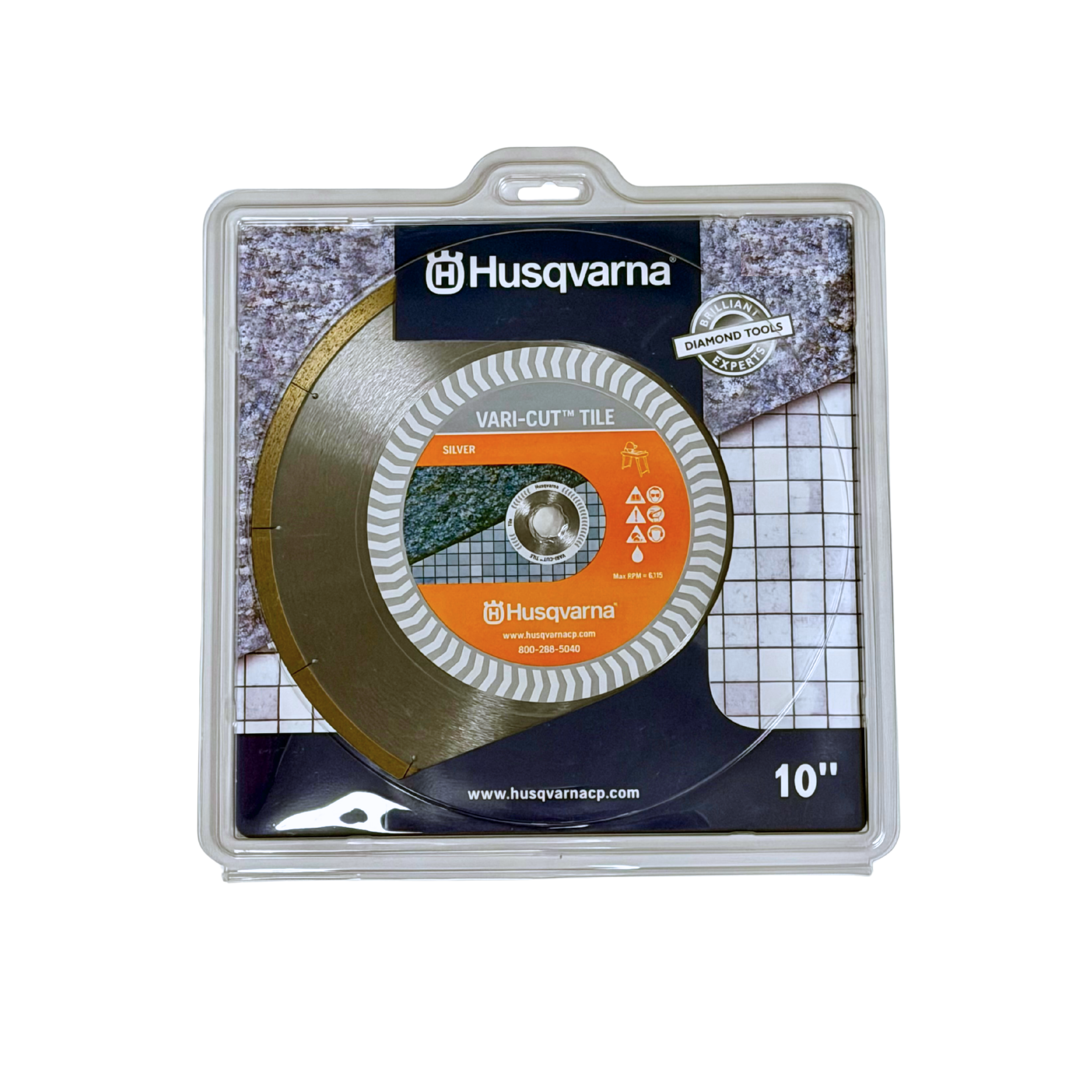 Husqvarna VARI-CUT TILE Silver 10"